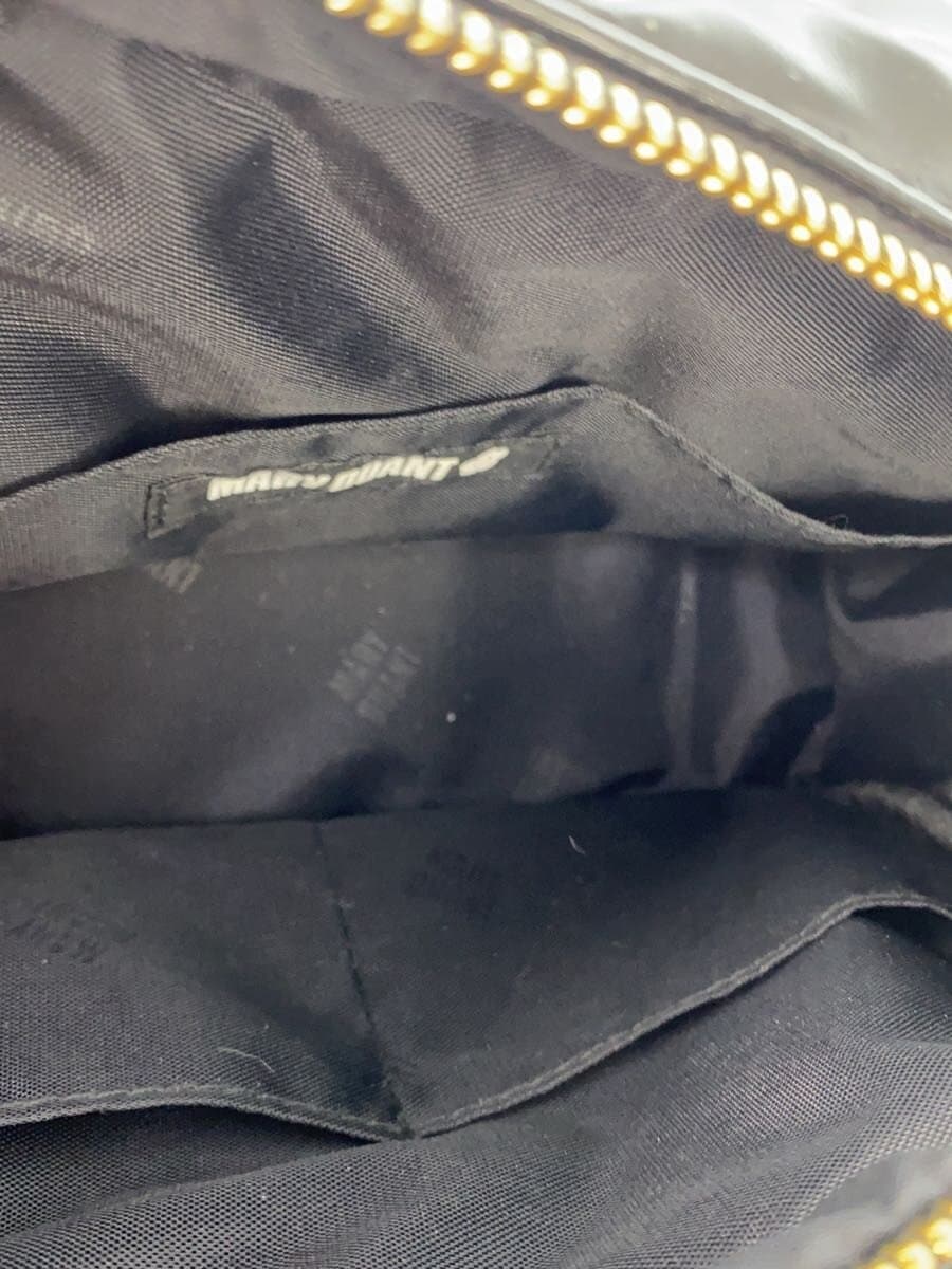 MARY QUANT Shoulder Bag BLK Solid 6