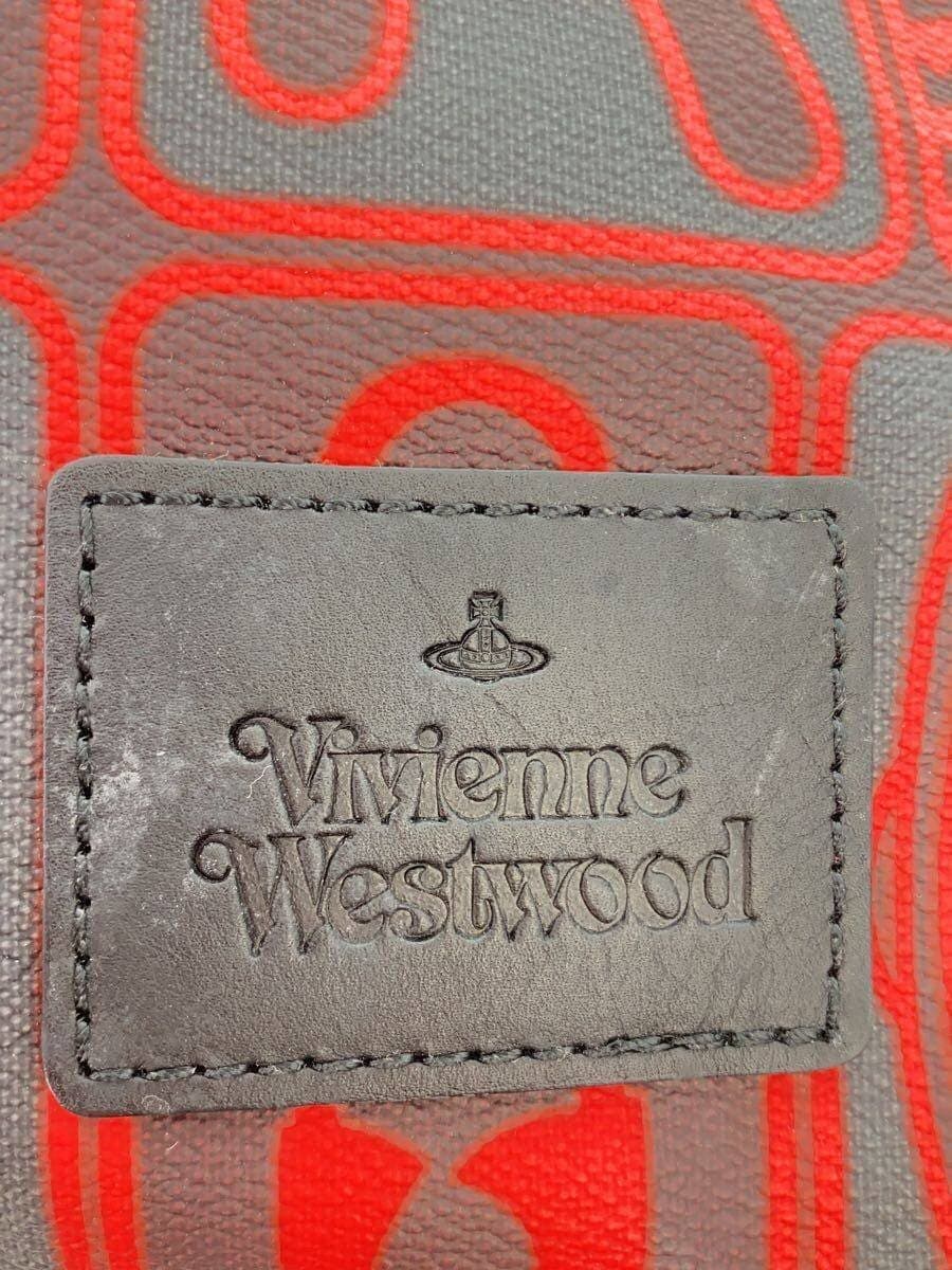 Vivienne Westwood Clutch Bag RED Stripe 5