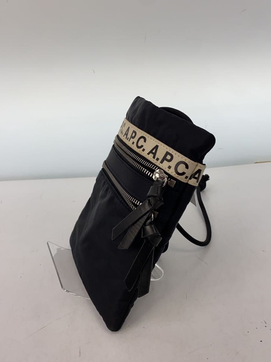 A.P.C. Shoulder Bag BLK Solid PAACL H63390 2