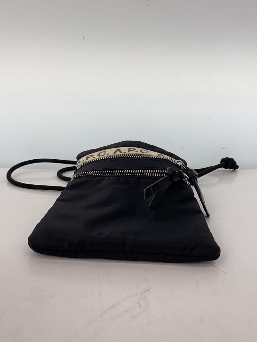 A.P.C. Shoulder Bag BLK Solid PAACL H63390 4