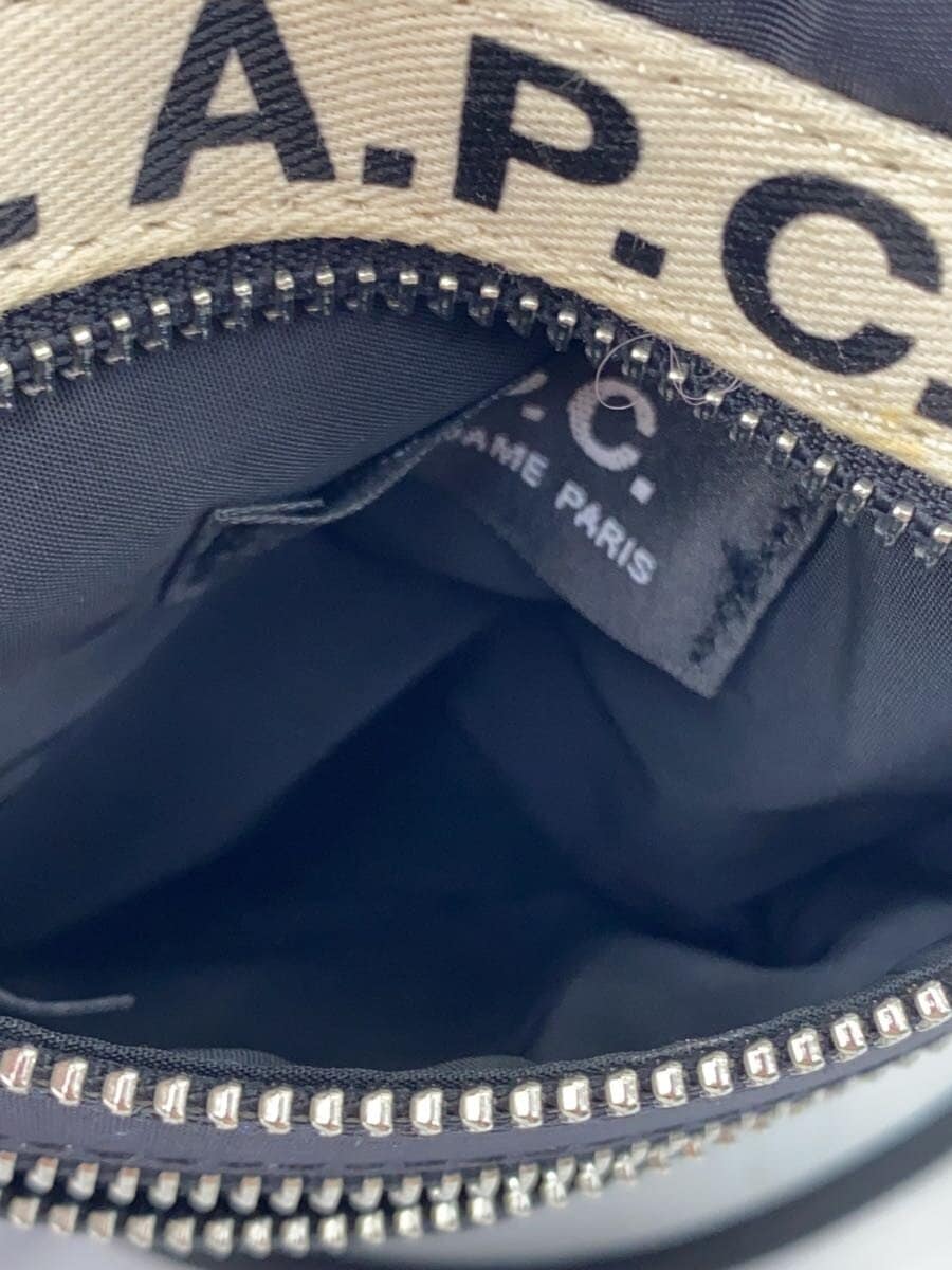 A.P.C. Shoulder Bag BLK Solid PAACL H63390 6