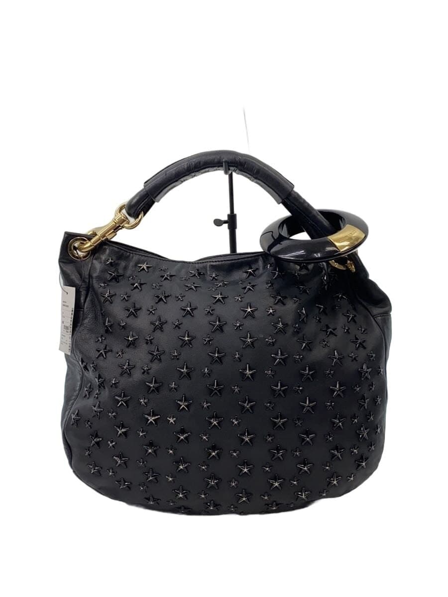 JIMMY CHOO Boston Bag Leather Black