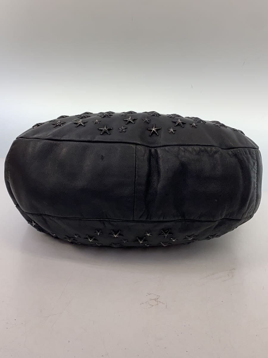 JIMMY CHOO Boston Bag Leather Black 4