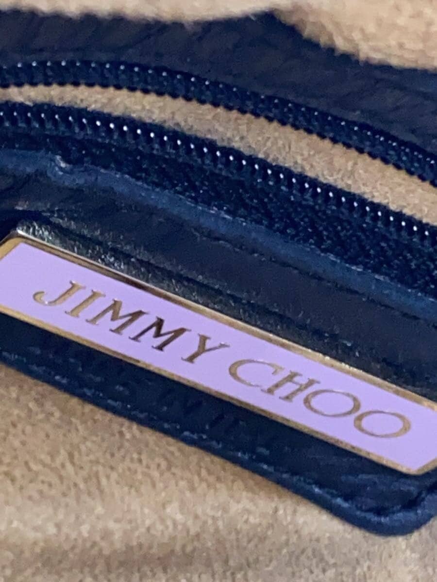 JIMMY CHOO Boston Bag Leather Black 5