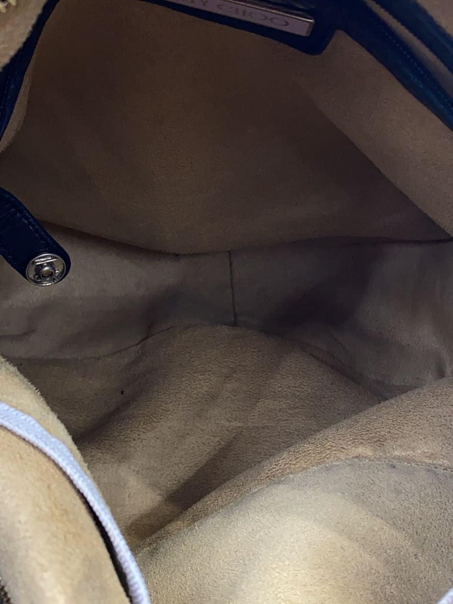 JIMMY CHOO Boston Bag Leather Black 6