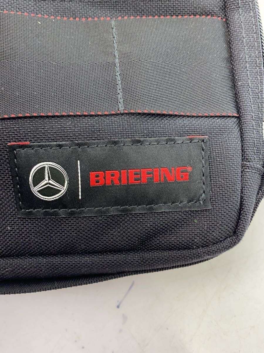 Mercedes-Benz × BRIEFING Shoulder Bag -- BLK Solid 7