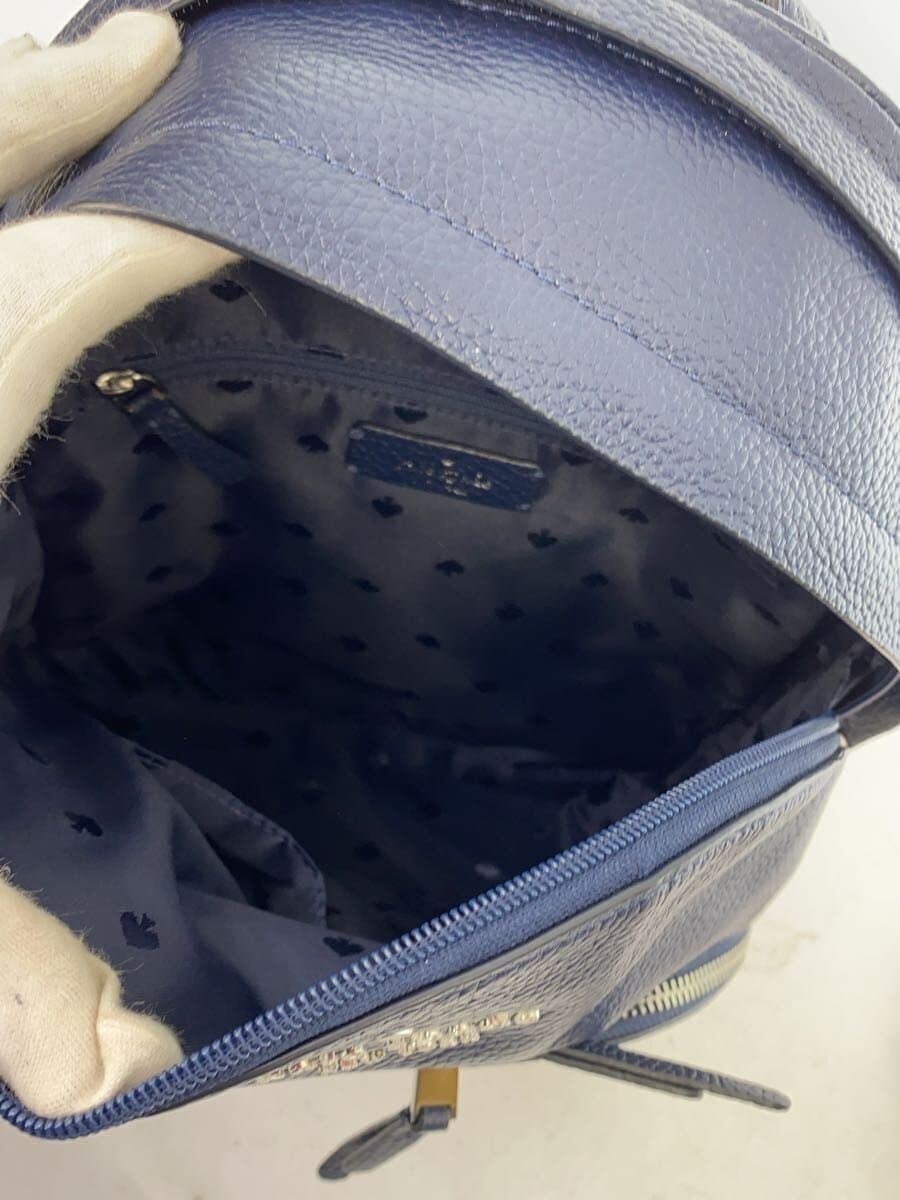 Kate Spade New York backpack leather NVY solid WKRU5946 Jackson Medium Backpack 7