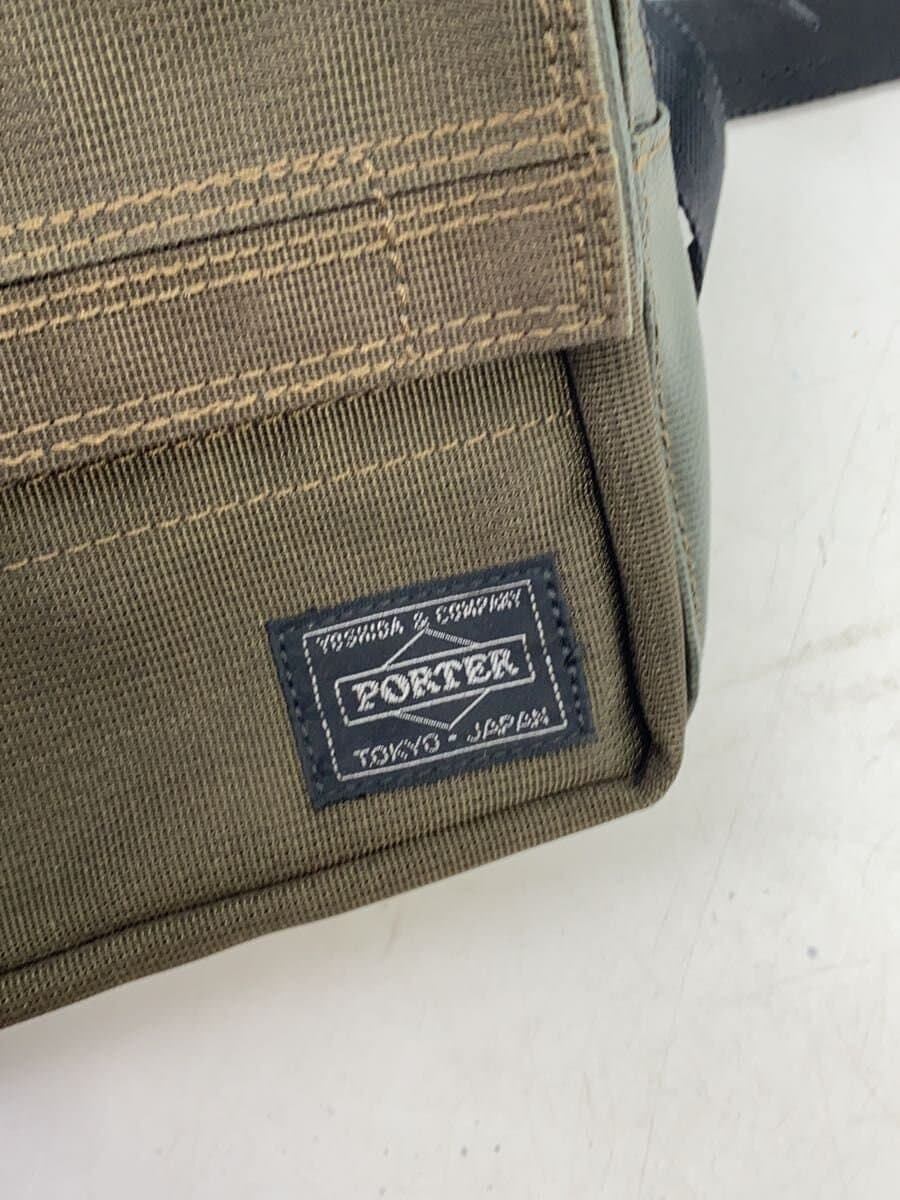 PORTER shoulder bag -- KHK plain 5
