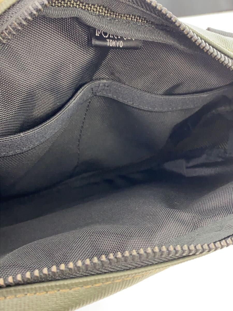 PORTER shoulder bag -- KHK plain 6