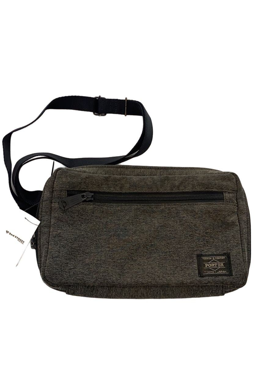 PORTER shoulder bag -- GRY Has discoloration