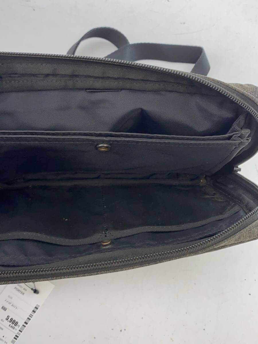 PORTER shoulder bag -- GRY Has discoloration 6