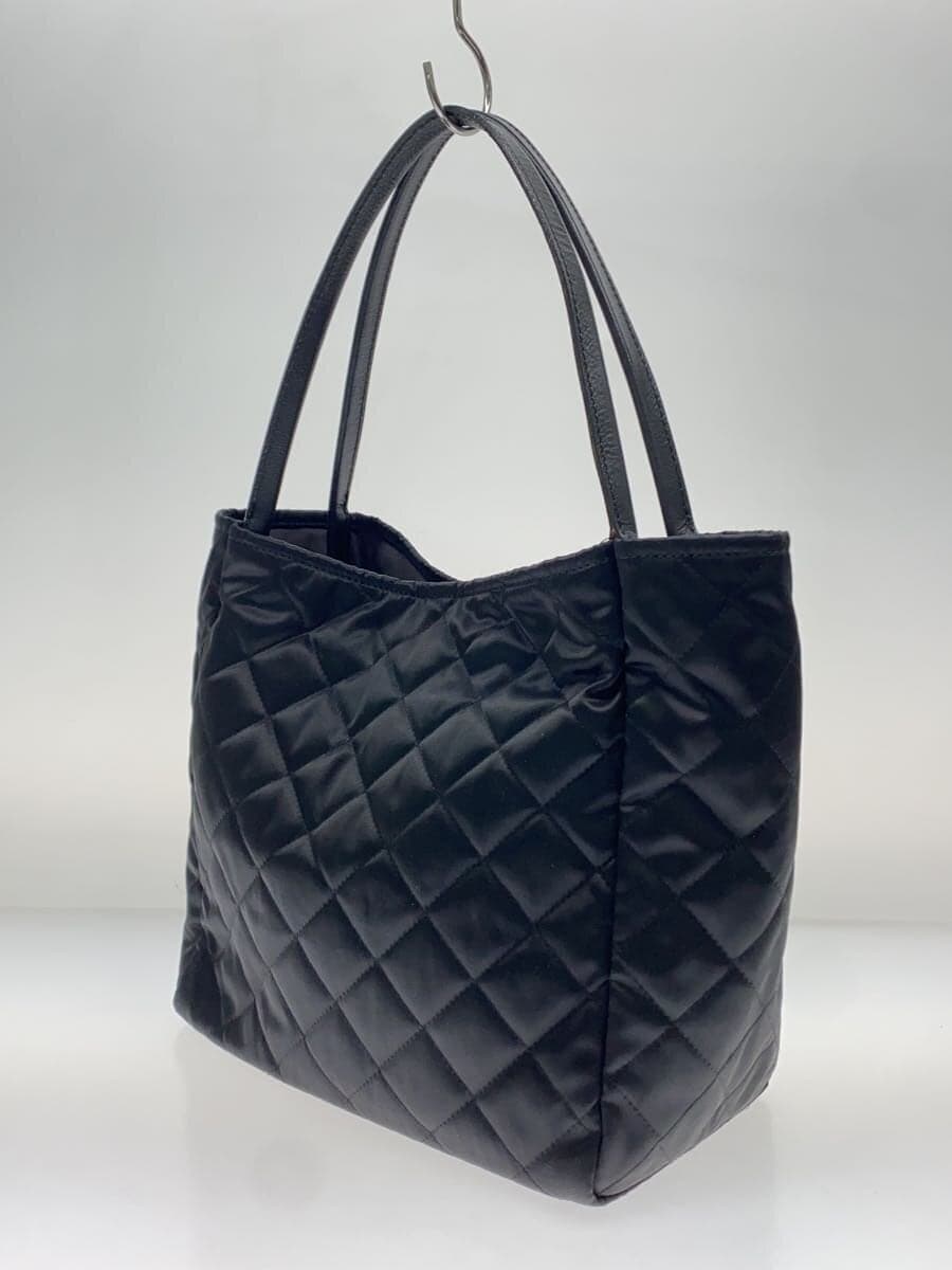 Russet tote bag Nylon BLK Plain 2