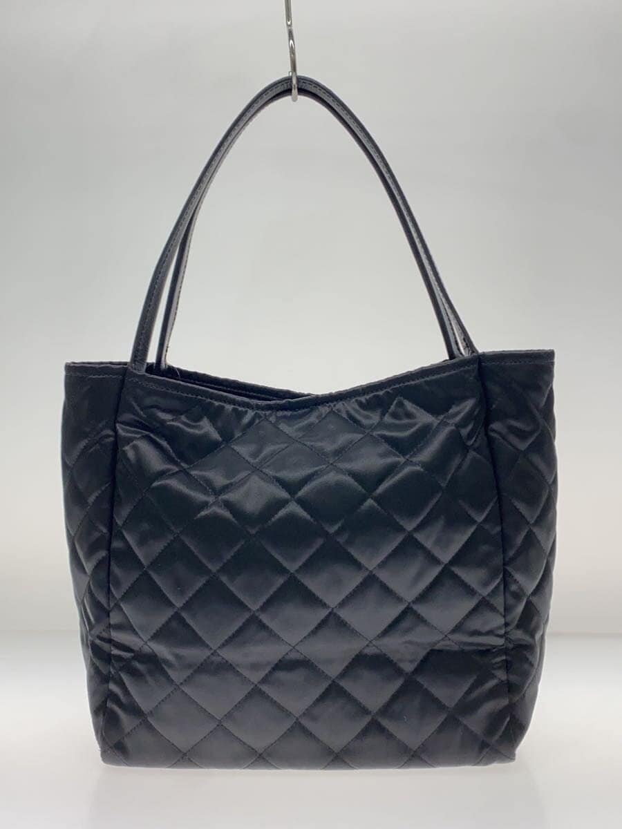 Russet tote bag Nylon BLK Plain 3
