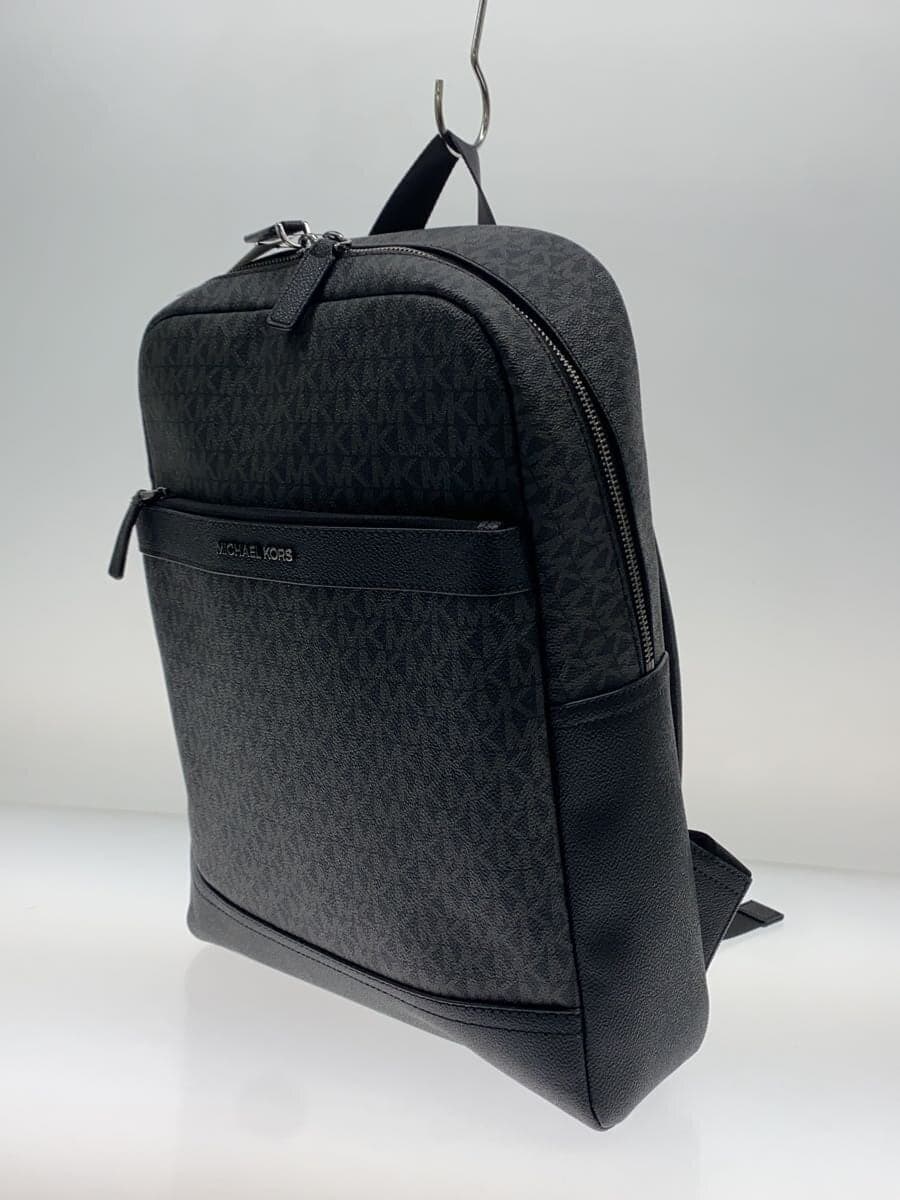 MICHAEL KORS Backpack PVC BLK All-over pattern 37T5LCOB7B COOPER Travel 2