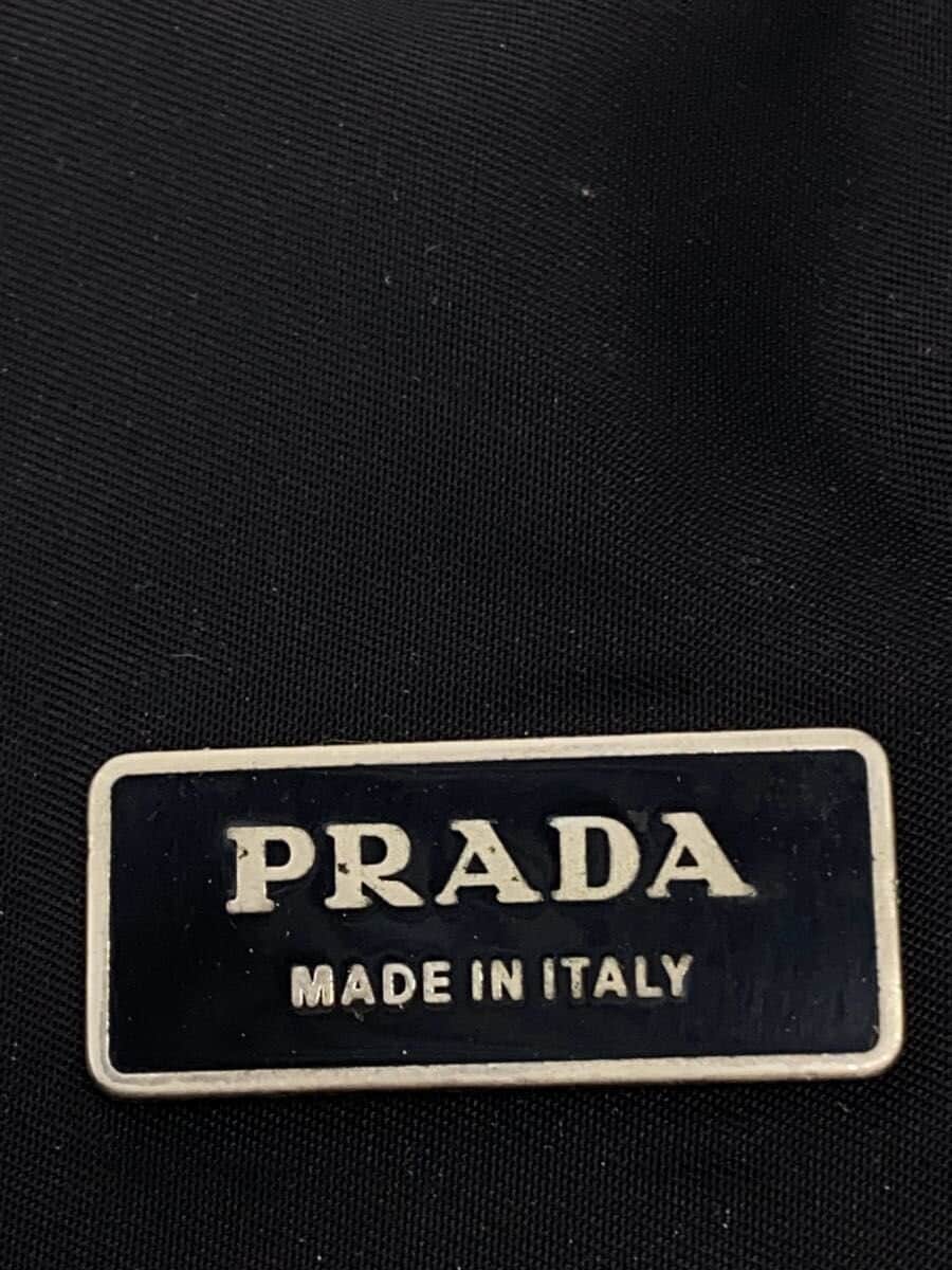 PRADA Briefcase Nylon BLK V147S 5
