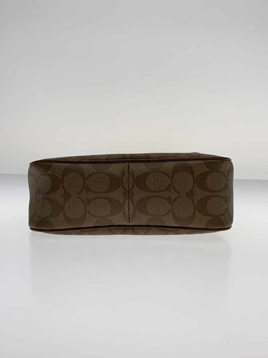 COACH Shoulder Bag PVC BRW Allover Pattern F58321 Signature 2WAY Shoulder Bag 4
