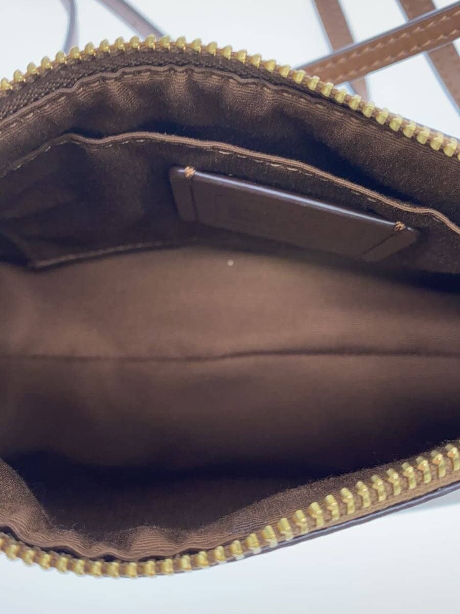 COACH Shoulder Bag PVC BRW Allover Pattern F58321 Signature 2WAY Shoulder Bag 6