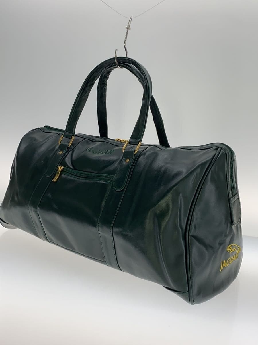 JAGUAR Boston Bag Leather GRN Solid 2
