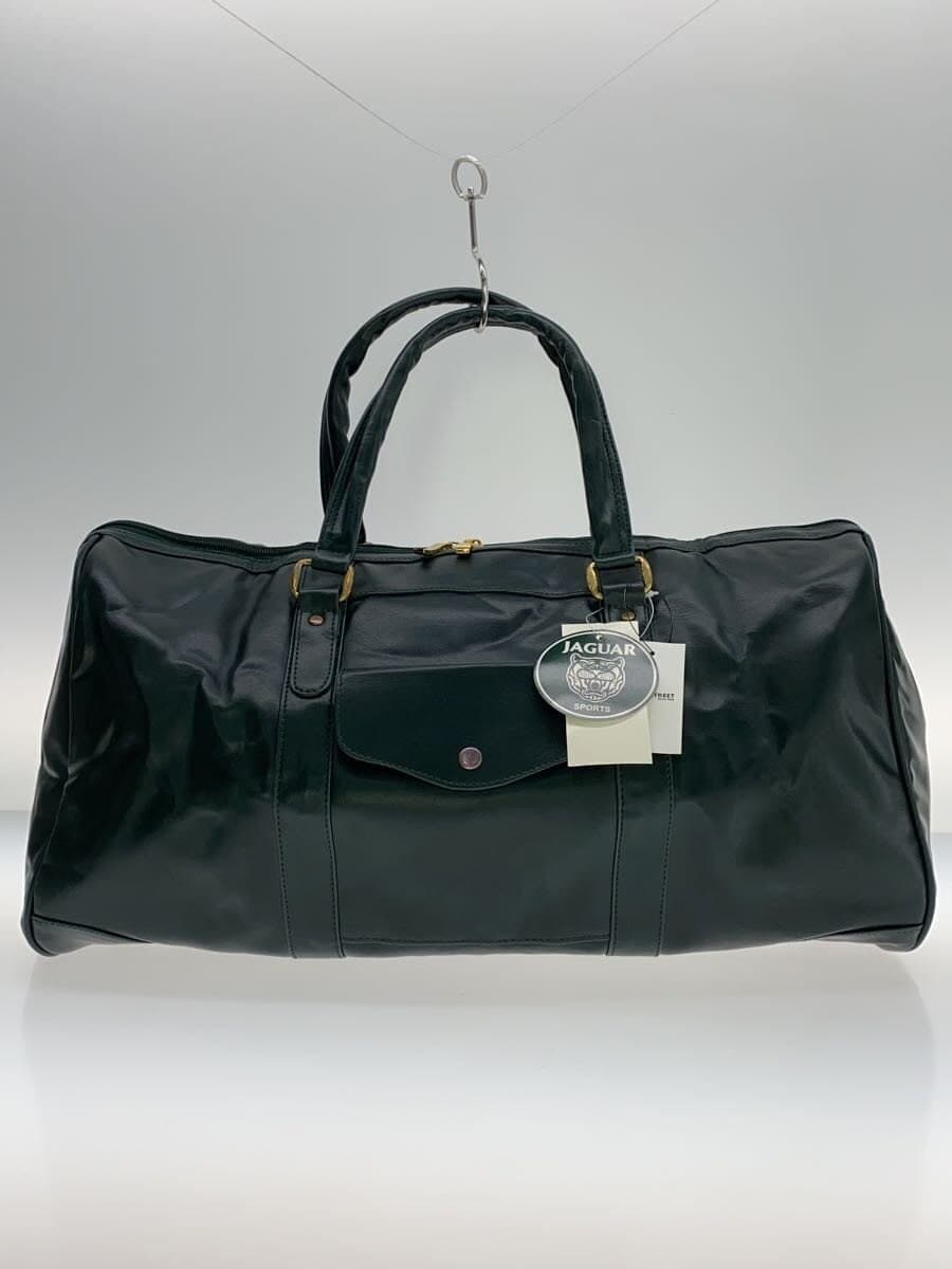 JAGUAR Boston Bag Leather GRN Solid 3