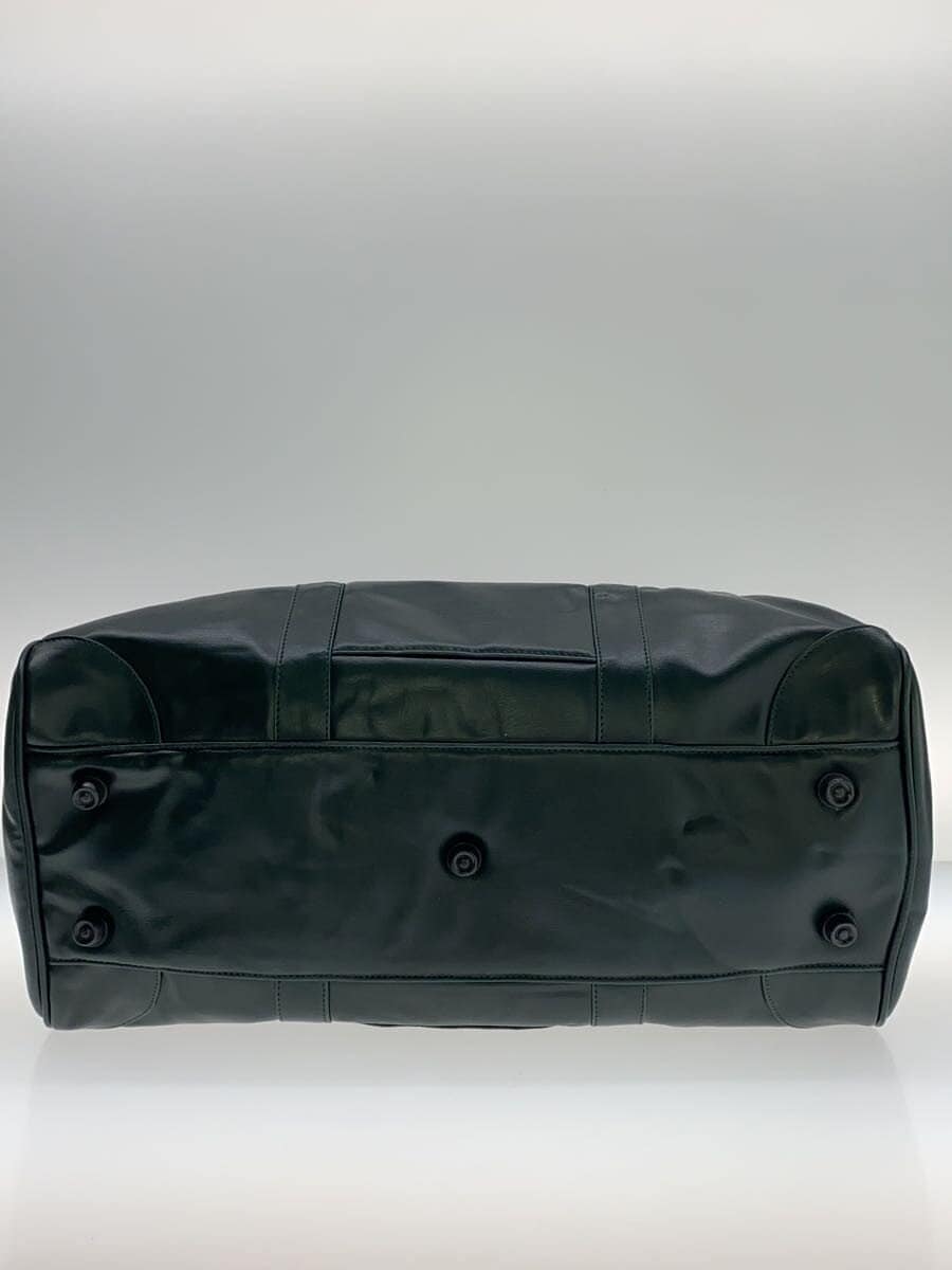 JAGUAR Boston Bag Leather GRN Solid 4