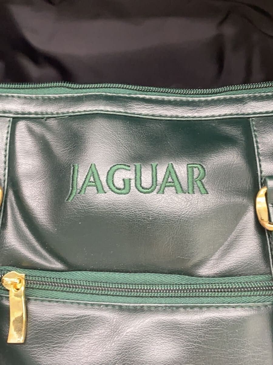JAGUAR Boston Bag Leather GRN Solid 5