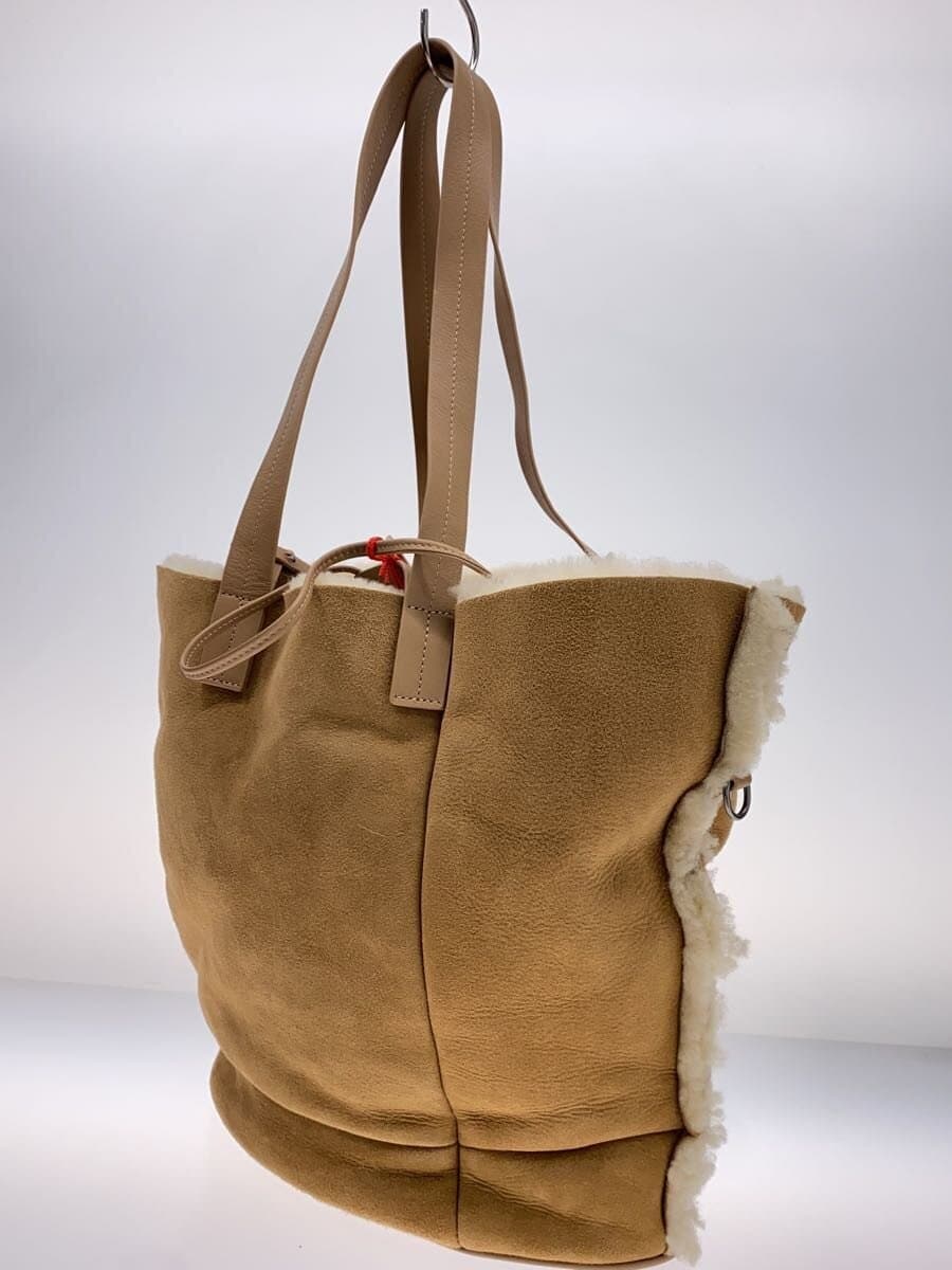 DIESEL Shoulder Bag Sheepskin BEG ODD SHOPPER M 2