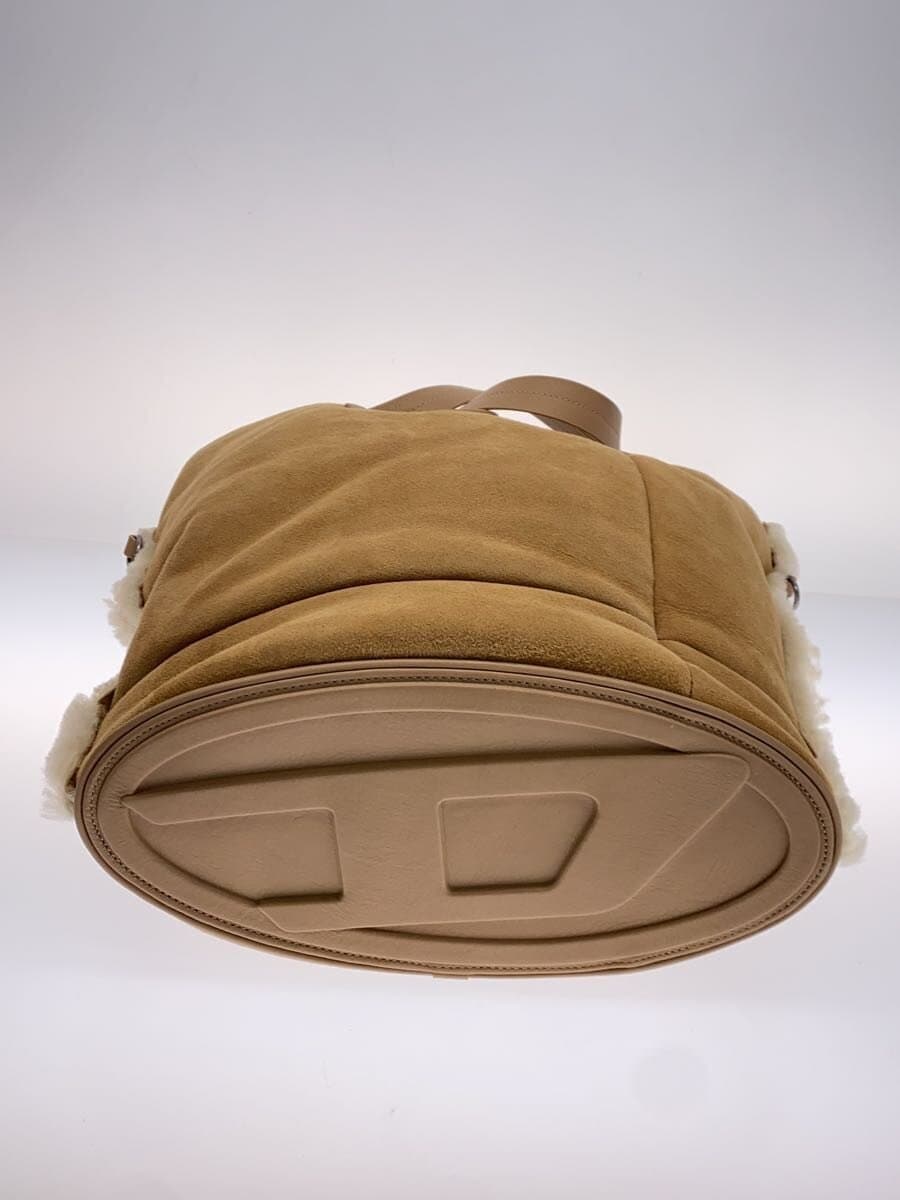 DIESEL Shoulder Bag Sheepskin BEG ODD SHOPPER M 4