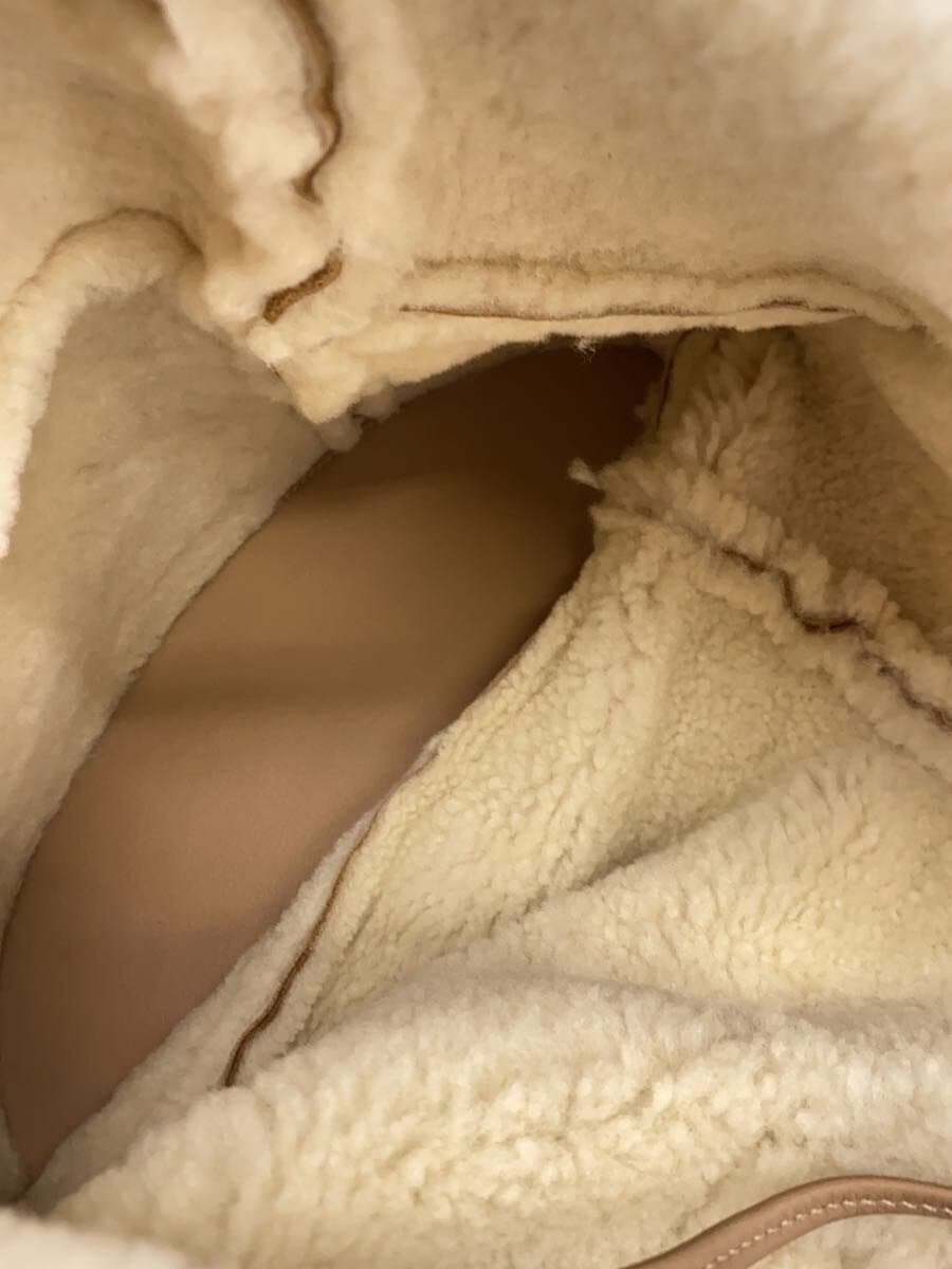 DIESEL Shoulder Bag Sheepskin BEG ODD SHOPPER M 6