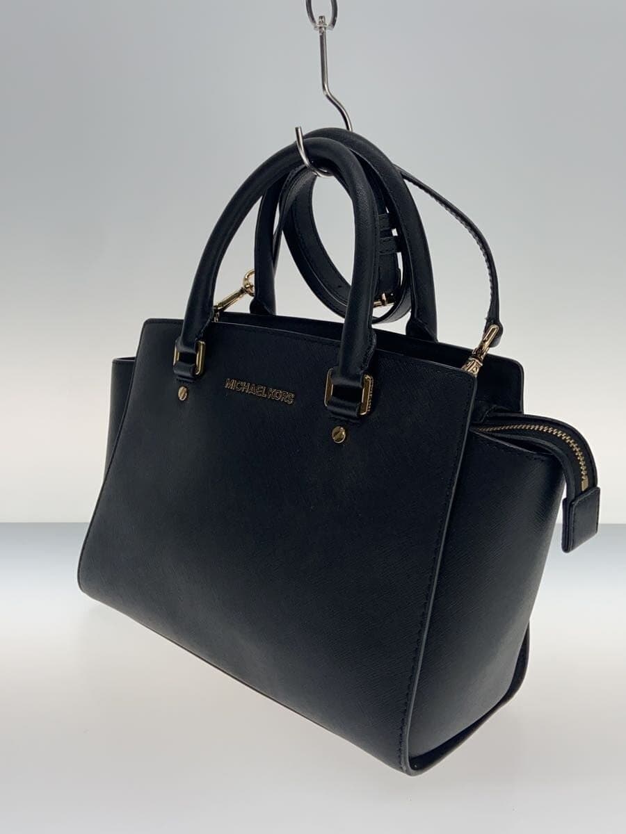 MICHAEL KORS Handbag BLK Solid 3053GLMS2L 2