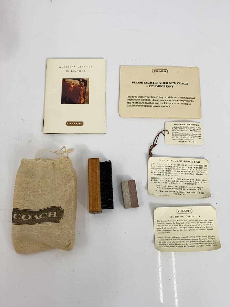 COACH Shoulder Bag_Beige Leather KHK 4931 4931 8