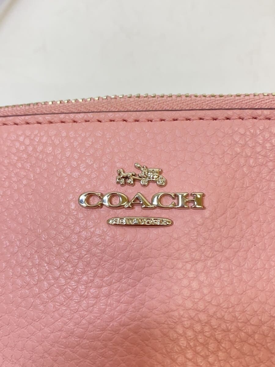 COACH Bag Leather PNK f87590 5