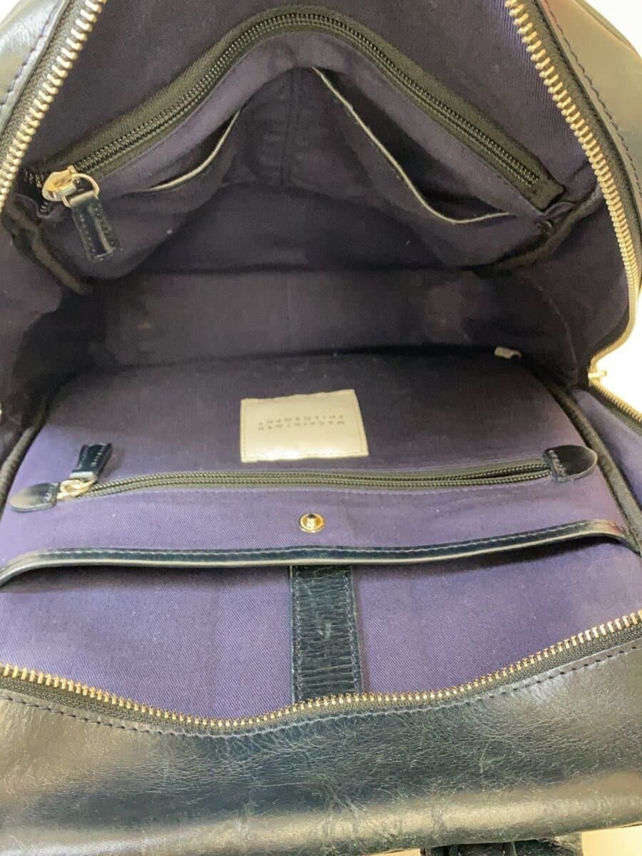MACKINTOSH PHILOSOPHY Backpack Leather BLK 73113 6