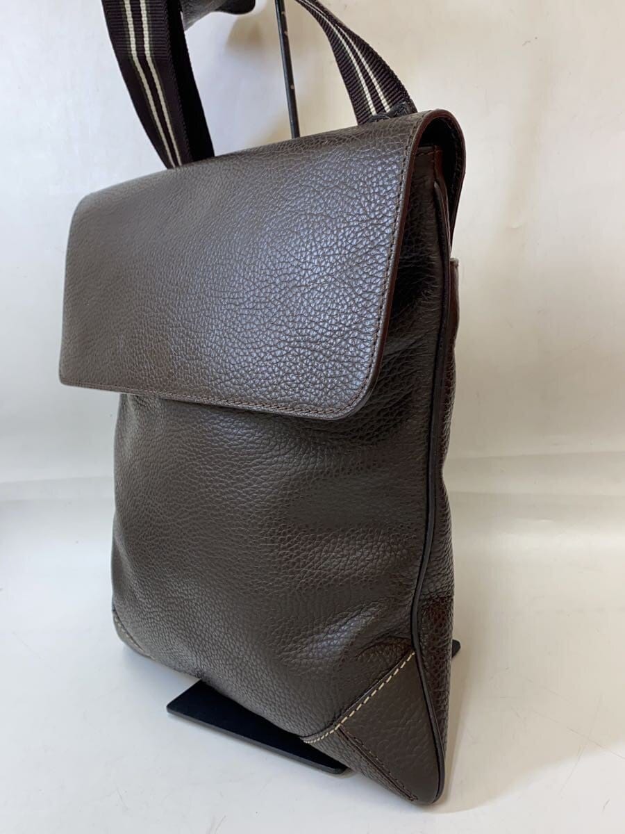 dunhill Shoulder Bag Leather BRW Solid 2
