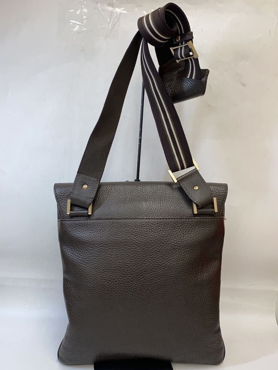 dunhill Shoulder Bag Leather BRW Solid 3