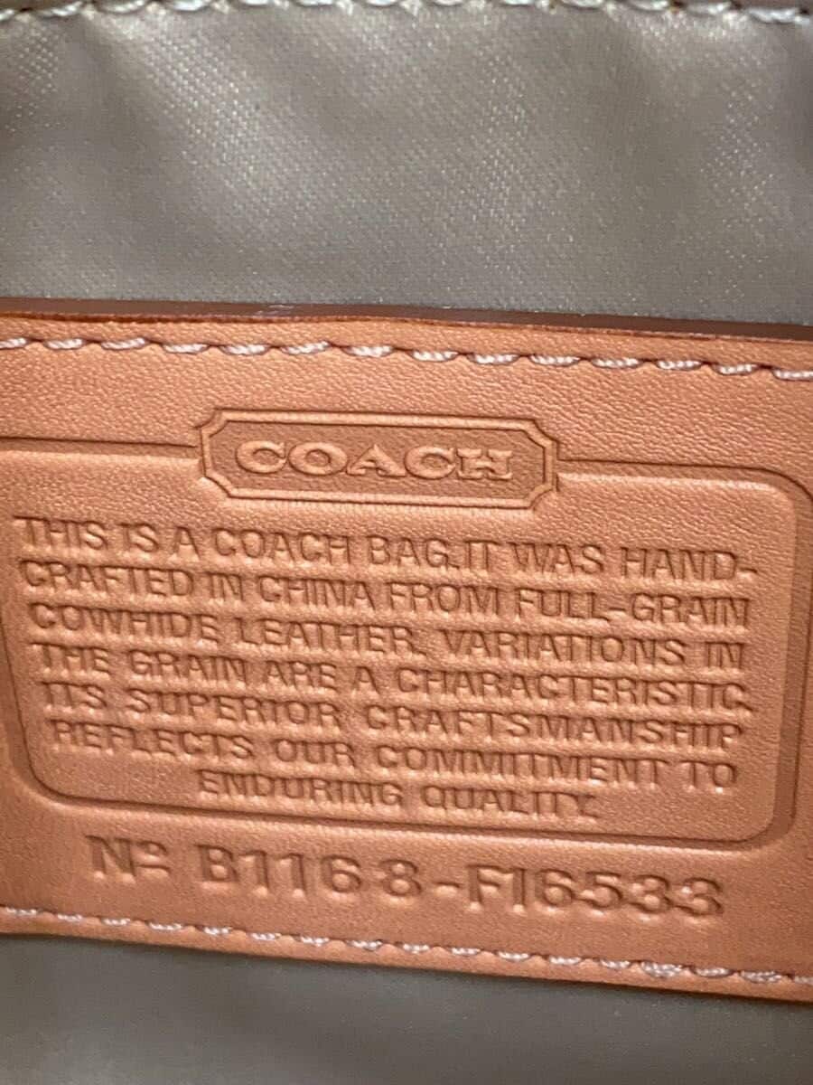 COACH Shoulder Bag Leather ORN B1168-F16533 5