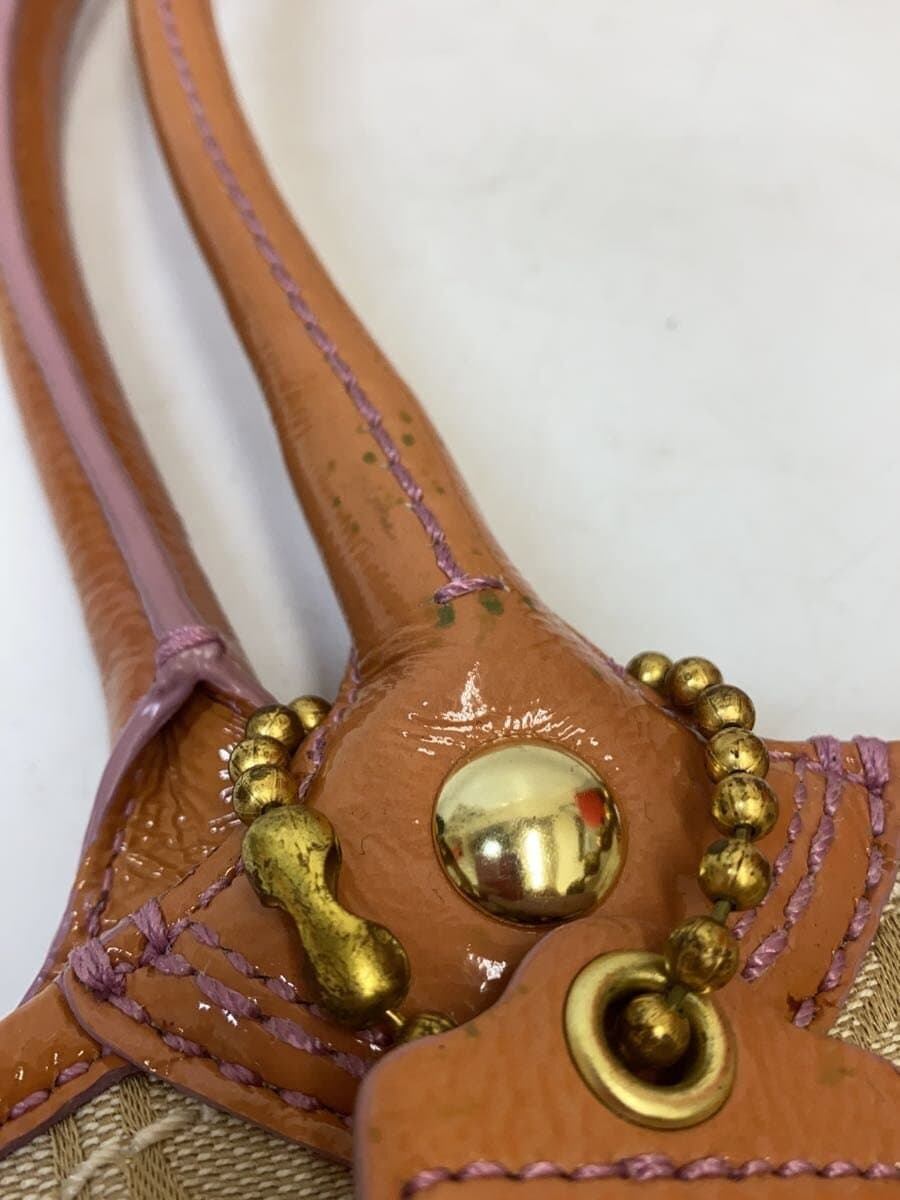 COACH Tote Bag_Signature Canvas BEG 7