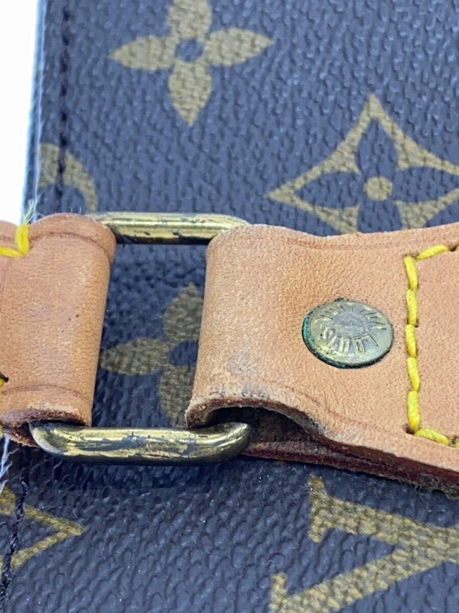 LOUIS VUITTON 1) Sac Plat Monogram Canvas PVC BRW M51140 7