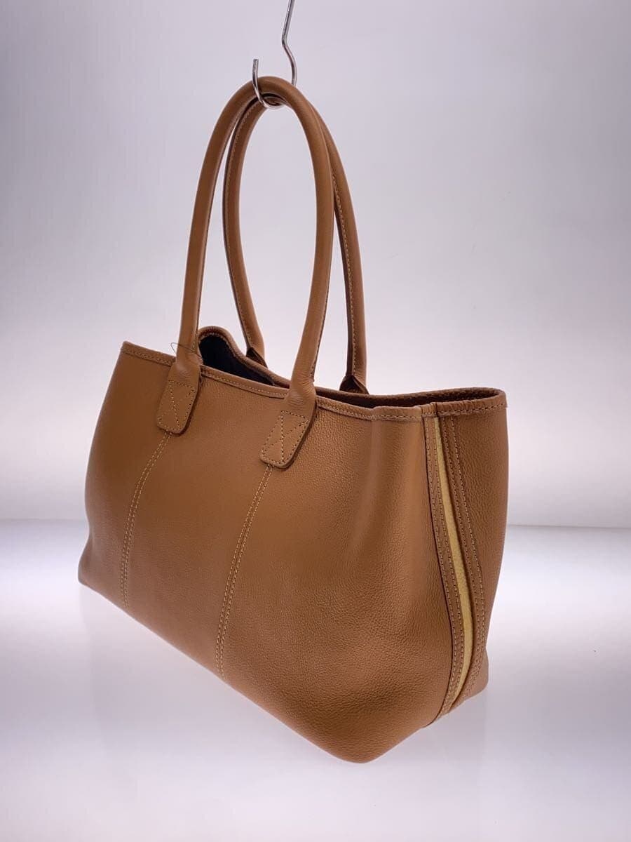 WILD SWANS Tote Bag Leather BRW 2