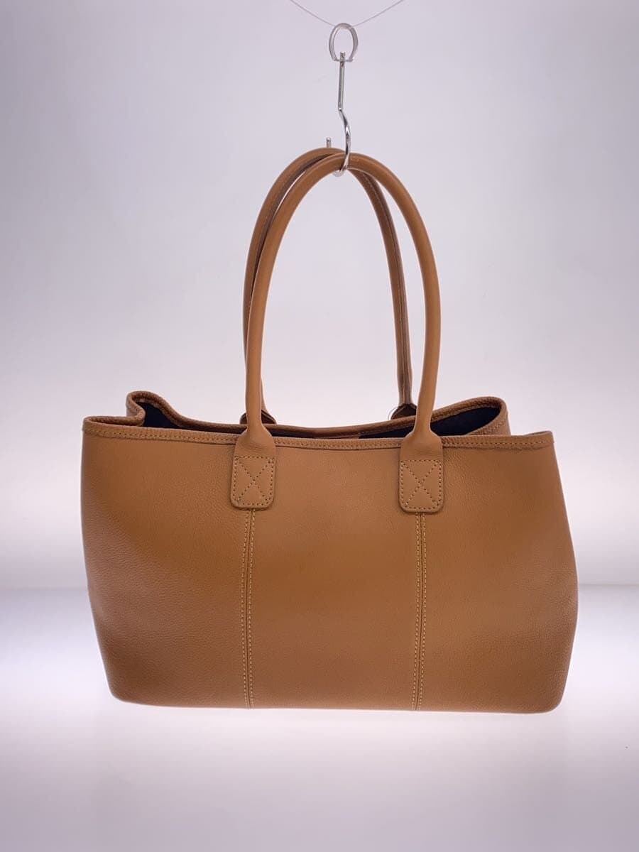 WILD SWANS Tote Bag Leather BRW 3