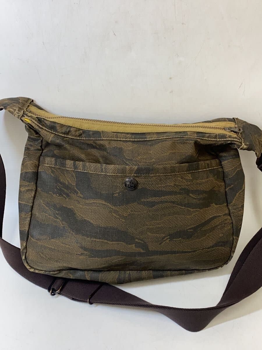 PORTER Shoulder Bag Cotton BRW Camouflage 3