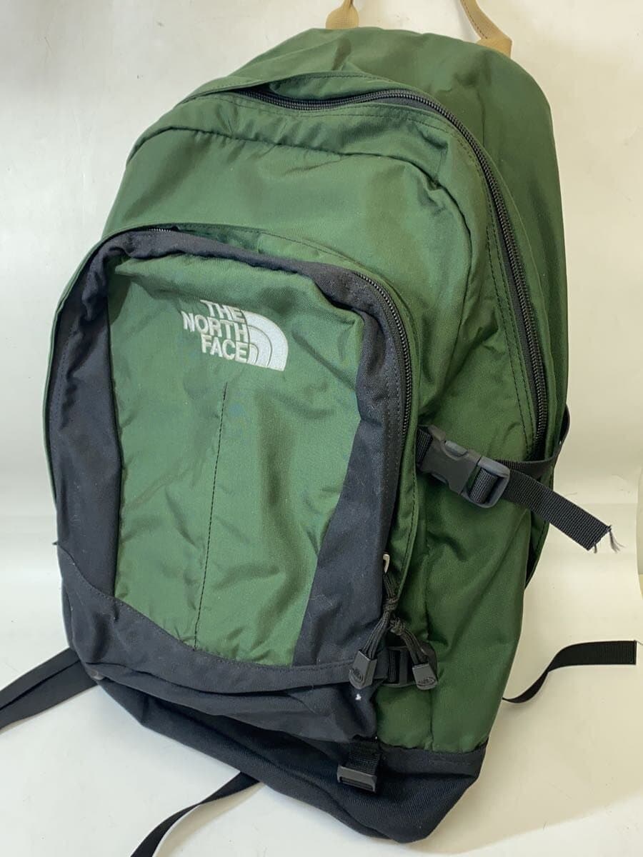 THE NORTH FACE backpack Polyester GRN Inner deterioration present 2