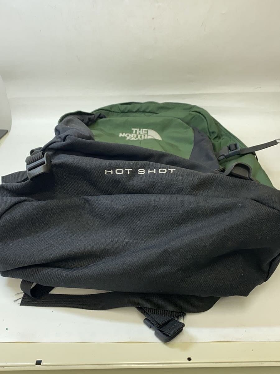 THE NORTH FACE backpack Polyester GRN Inner deterioration present 4
