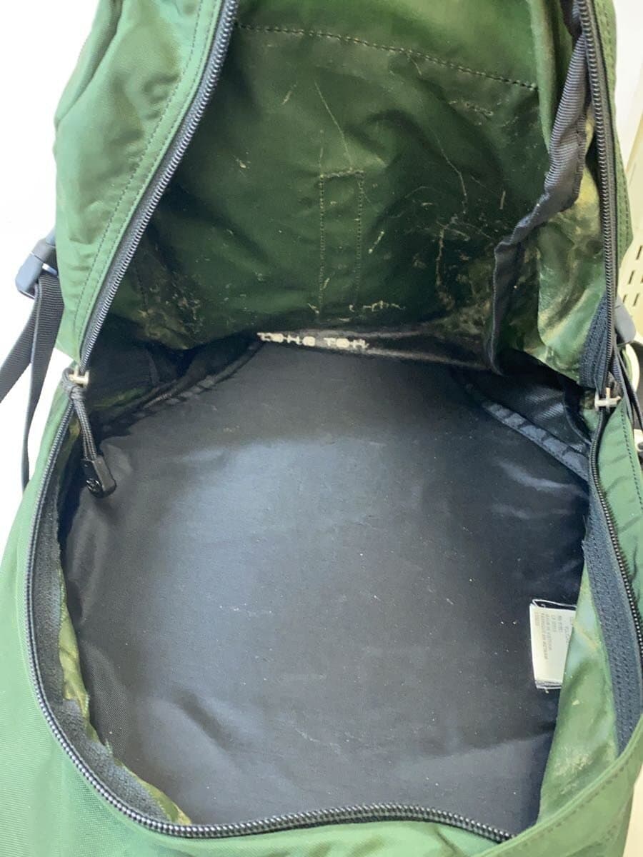 THE NORTH FACE backpack Polyester GRN Inner deterioration present 6