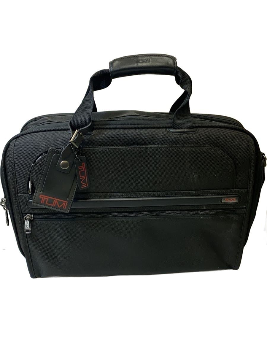 TUMI Briefcase Polyester Black 22121D4