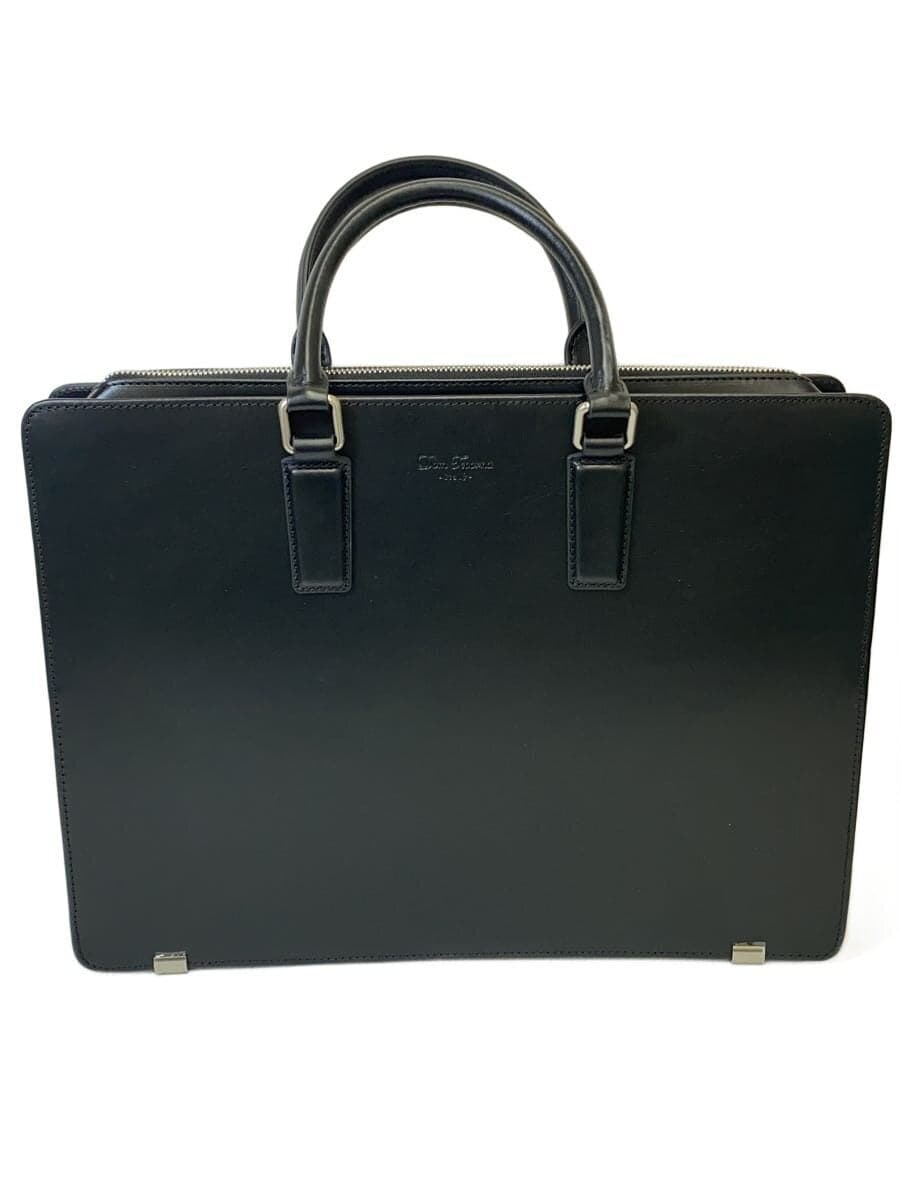 Dom Teporna Briefcase Leather BLK BGE7021