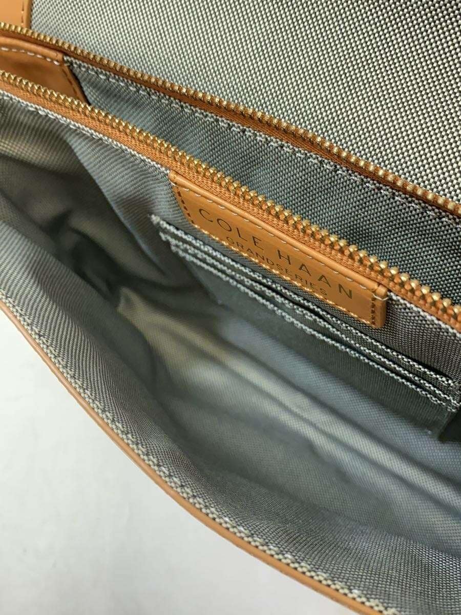 COLE HAAN shoulder bag leather BEG 6