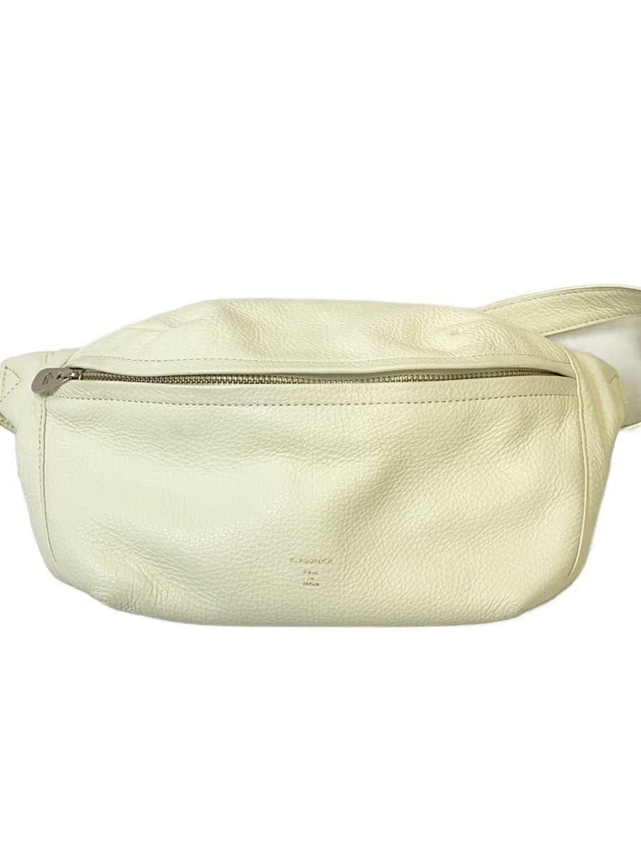 HERGOPOCH Shoulder Bag Leather WHT