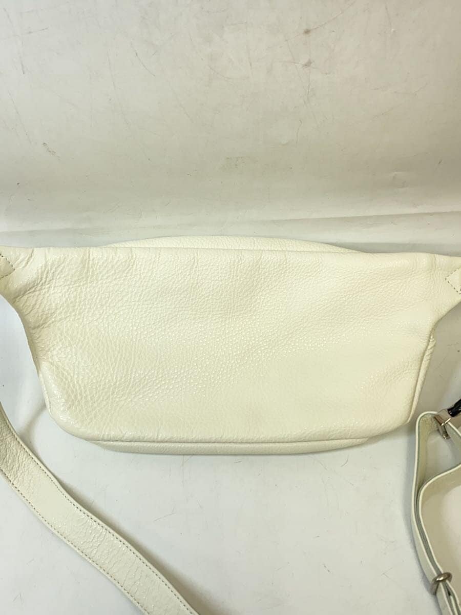 HERGOPOCH Shoulder Bag Leather WHT 3