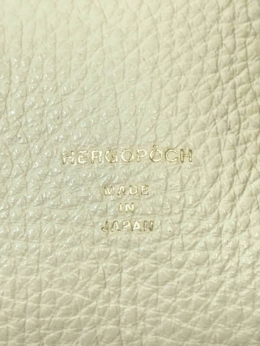 HERGOPOCH Shoulder Bag Leather WHT 5