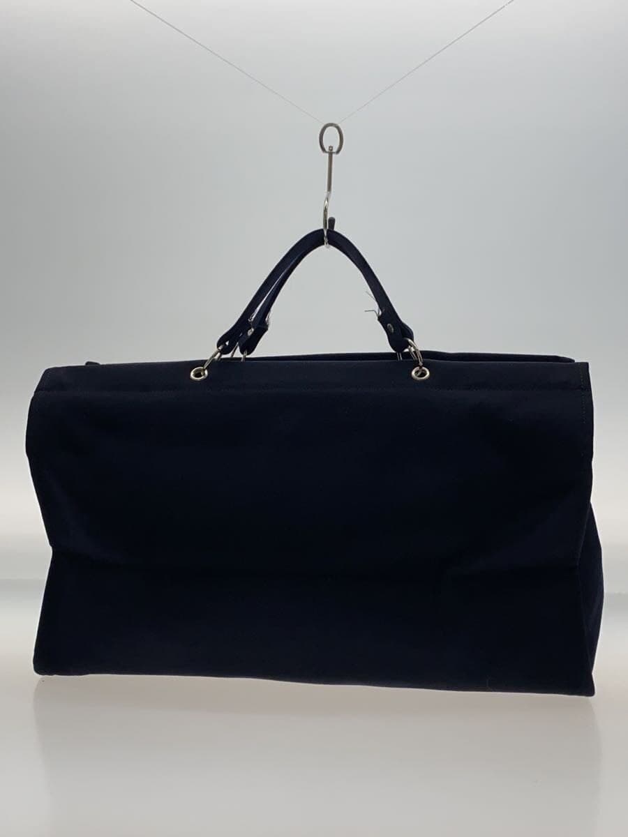 COMME des GARCONS Handbag Canvas Navy gk042020 3